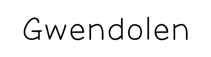 Gwendolen Font