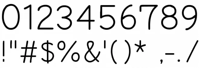 Gwendolen Font OTHER CHARS