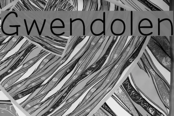 Gwendolen Font examples