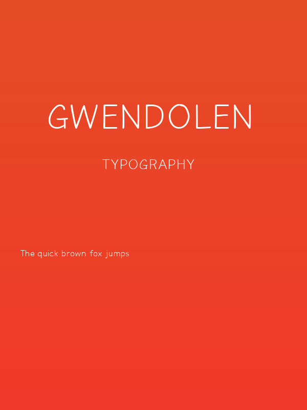Gwendolen Poster