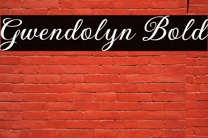 Gwendolyn Bold Example 2