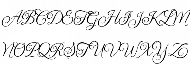 Gwendolyn Regular خط أحرف كبيرة