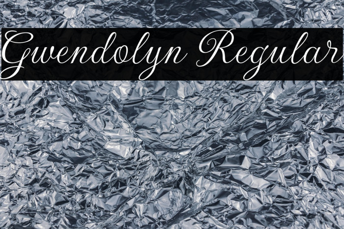 Gwendolyn Regular Example 1