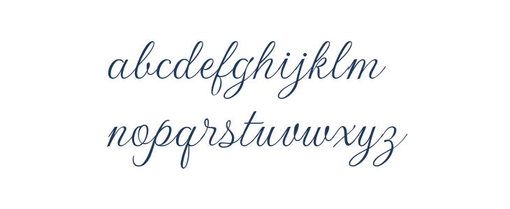 Gwendolyn Regular Lowercase