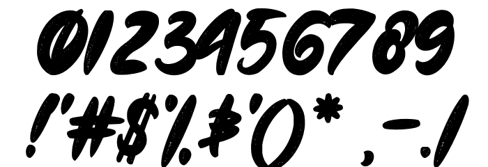 Gweneth embassy Font OTHER CHARS