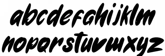 Gwenethembassy Schriftart Kleinbuchstaben