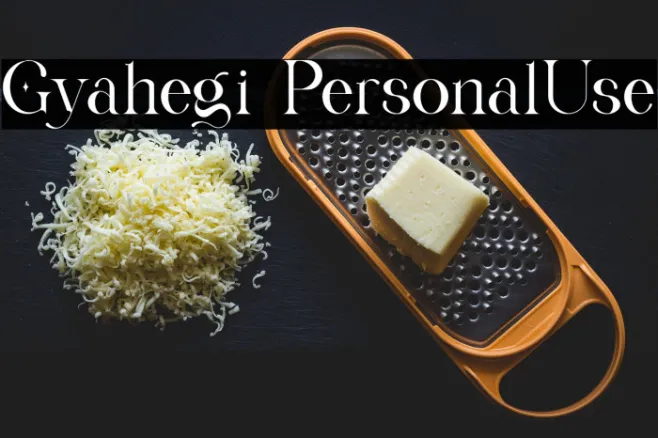 Gyahegi-PersonalUse Example 1
