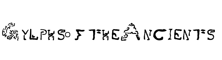 Gylphs of the Ancients Font