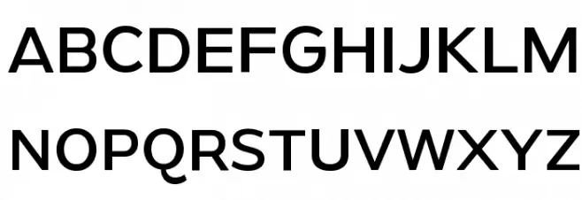 GymkhanaBk-Regular Font UPPERCASE