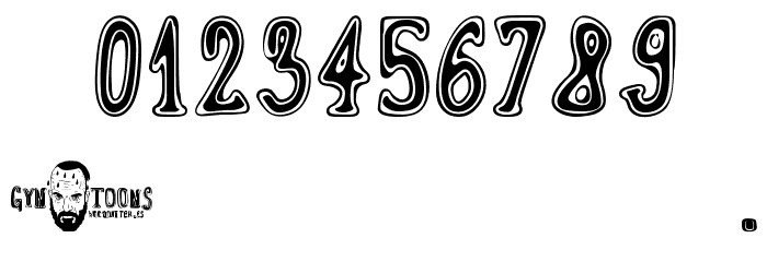 Gyn Toons Font OTHER CHARS