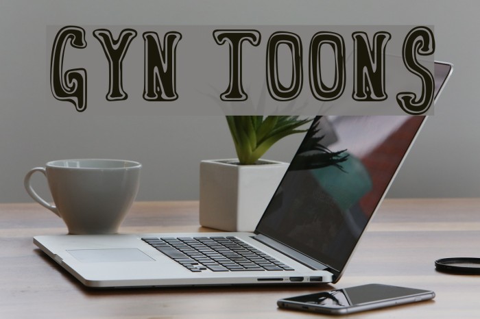 Gyn Toons Font examples