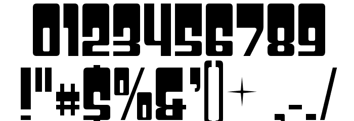 Gyparody Font OTHER CHARS