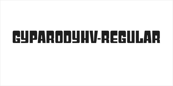GyparodyHv-Regular Logo