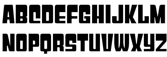 GyparodyHv-Regular Font LOWERCASE