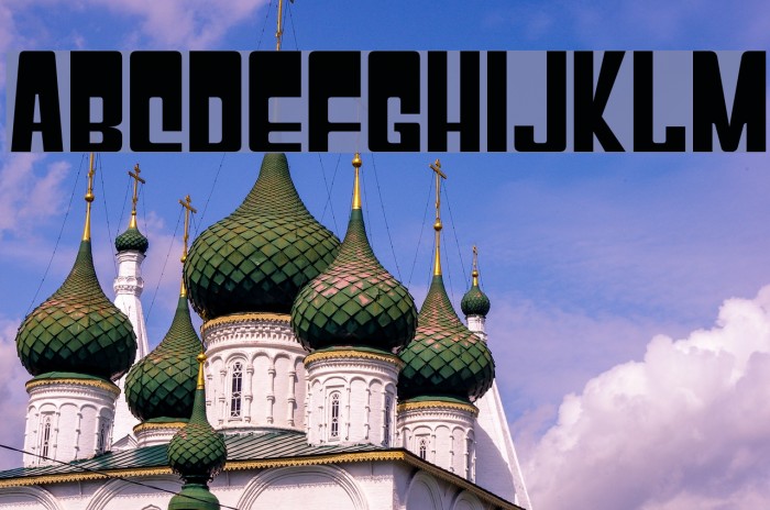 Gyparody Font examples