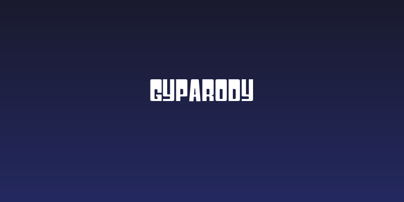 Gyparody Social Header