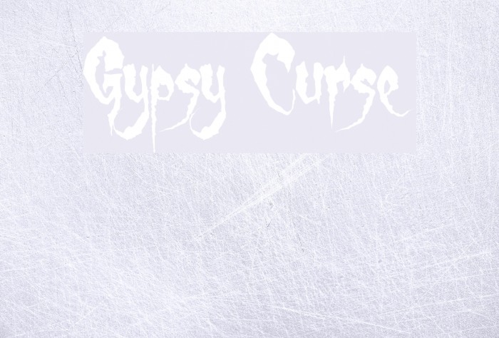 Gypsy Curse Font examples