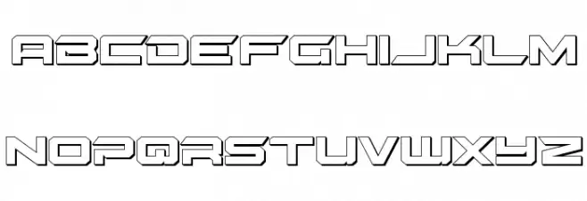 Gypsy Killer 3D Regular Schriftart Groß