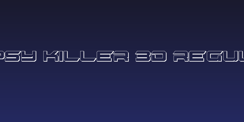 Gypsy Killer 3D Regular Social Header