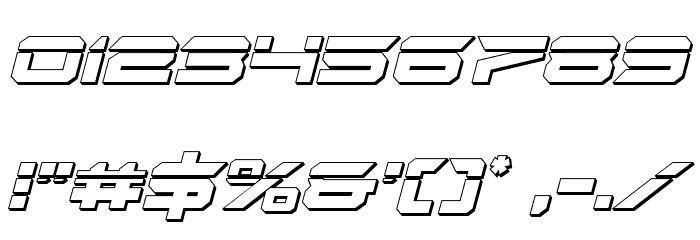 Gypsy Killer Bullet Italic Font OTHER CHARS