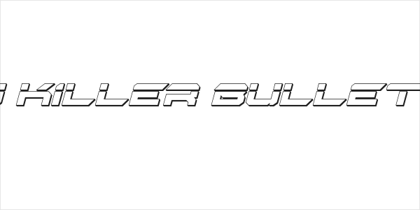 Gypsy Killer Bullet Italic Logo