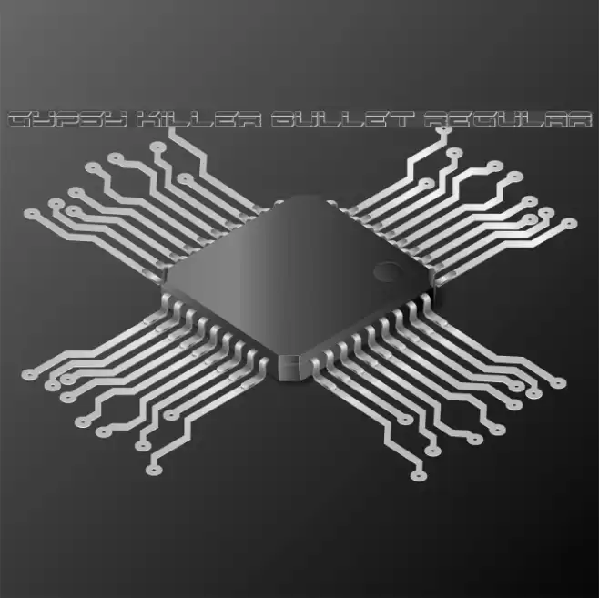 Gypsy Killer Bullet Regular Font examples