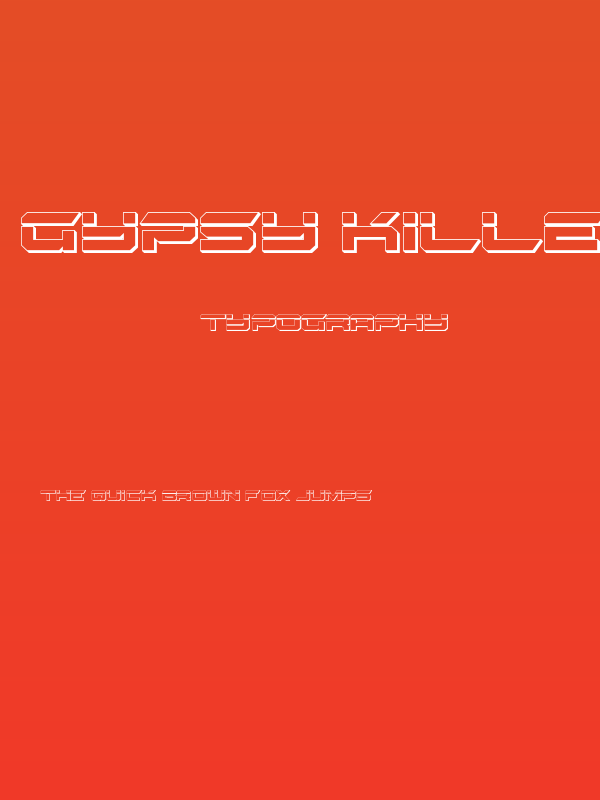 Gypsy Killer Bullet Regular Poster