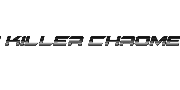 Gypsy Killer Chrome Italic Logo