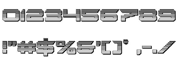 Gypsy Killer Chrome Regular Font OTHER CHARS