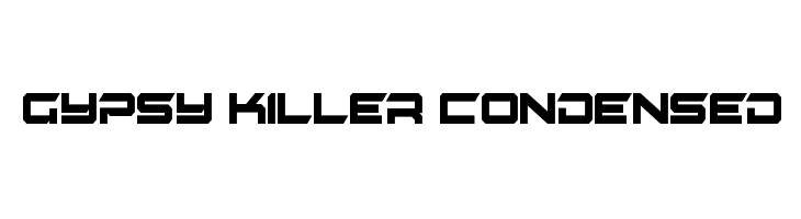Gypsy Killer Condensed  नि: शुल्क फ़ॉन्ट्स डाउनलोड