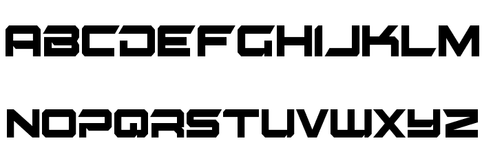 Gypsy Killer Condensed Font LOWERCASE