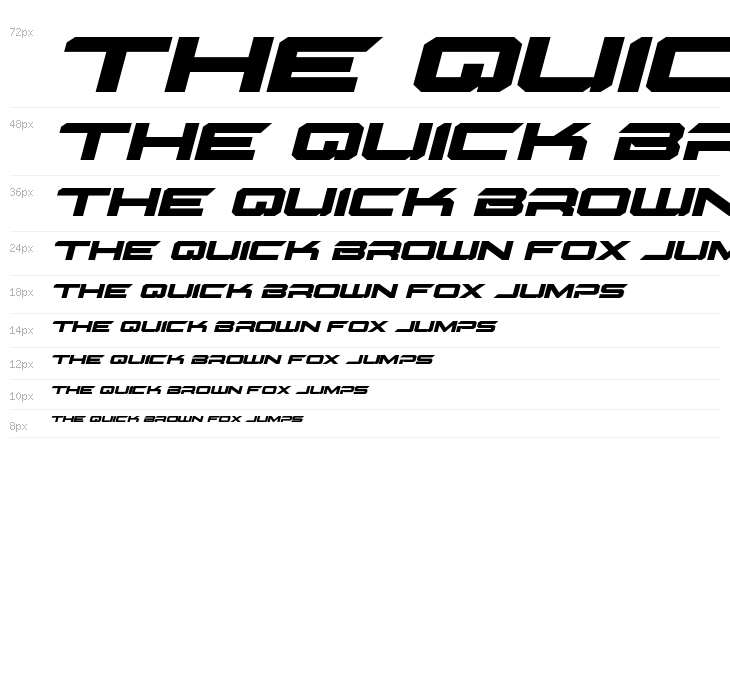 Gypsy Killer Expanded Italic Waterfall