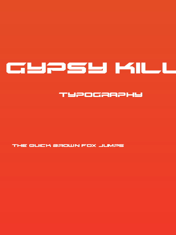 Gypsy Killer Expanded Poster