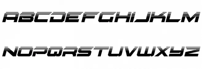 Gypsy Killer Half-Tone Italic Schriftart Kleinbuchstaben