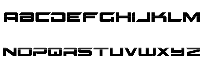 Gypsy Killer Half-Tone Regular Font LOWERCASE