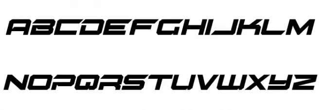 Gypsy Killer Italic Шрифта ВЕРХНИЙ