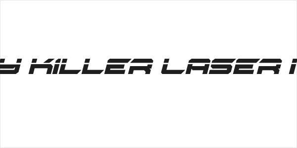 Gypsy Killer Laser Italic Logo