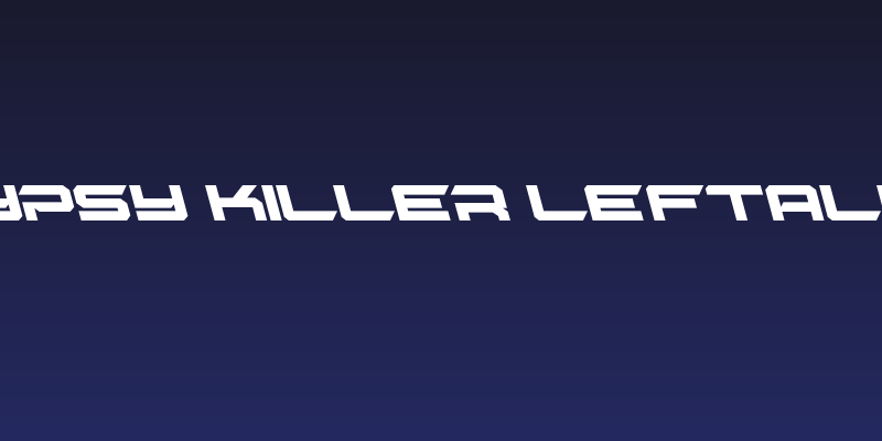 Gypsy Killer Leftalic Social Header