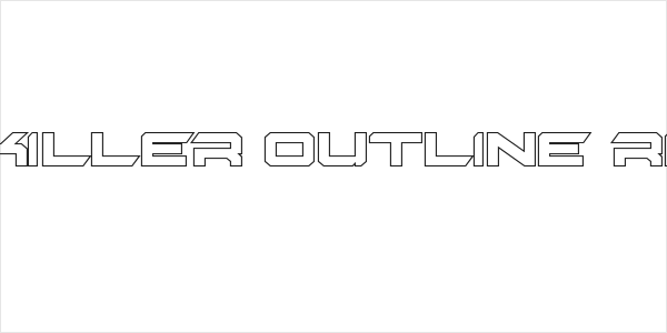 Gypsy Killer Outline Regular Logo