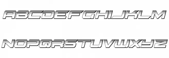 Gypsy Killer Platinum Italic Шрифта ВЕРХНИЙ