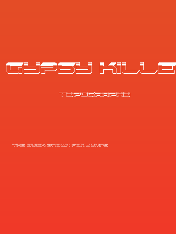 Gypsy Killer Platinum Regular Poster