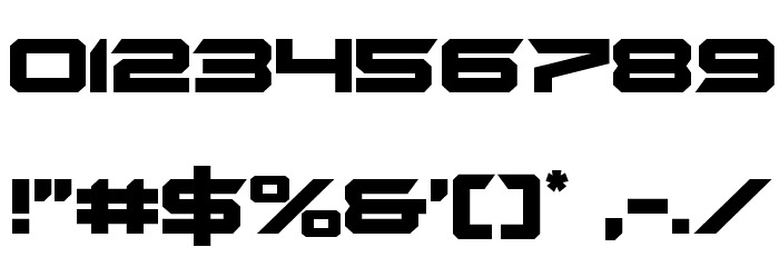 Gypsy Killer Regular Font OTHER CHARS