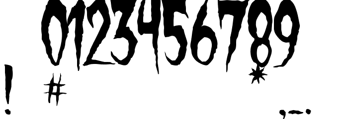 Gypsy Moon Font OTHER CHARS