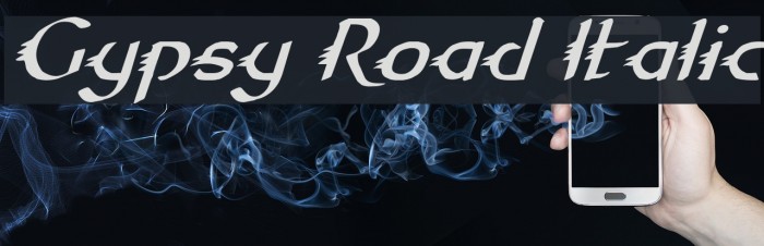 Gypsy Road Italic Example 2
