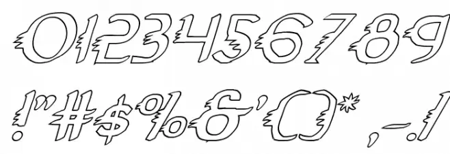 Gypsy Road Outline Italic