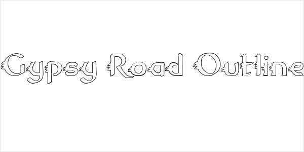 Gypsy Road Outline Logo