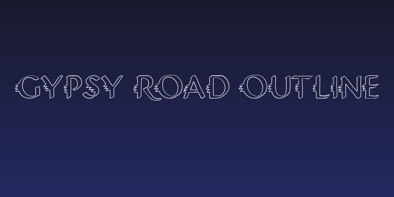 Gypsy Road Outline Social Header