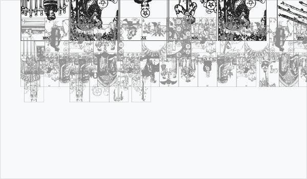 Gypsy Tarot-Minor Arcana Inverted Business Card