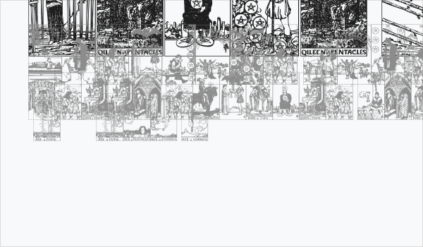 Gypsy Tarot-Minor Arcana Business Card