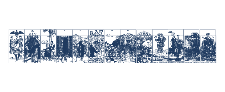 Gypsy Tarot-Minor Arcana Lowercase